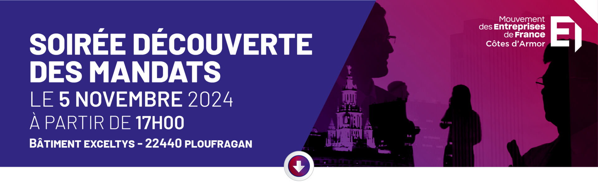 Soirée découverte des Mandats - le 4 novembre à Ploufragan - medef 22