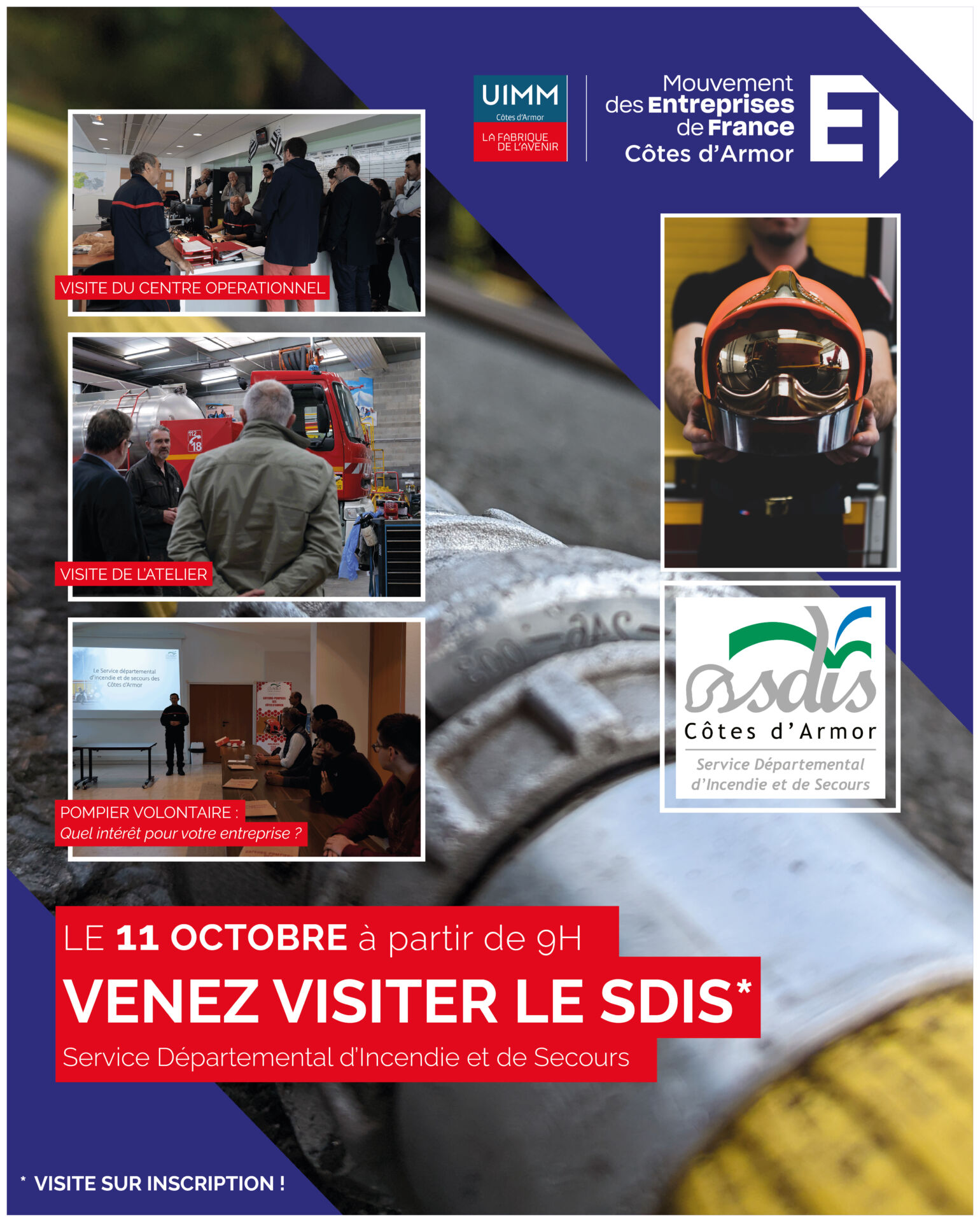 Visite du SDIS le 11 octobre 2024