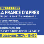 Conférence LA FRANCE D'APRES : Vers quelle société allons-nous ? par Jérôme FOURQUET, Analyste politique, directeur du département Opinion de l'IFOP.